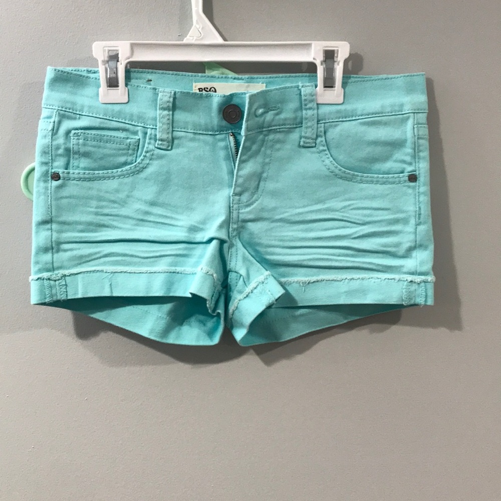 RSQ light blue/sea foam green shorts